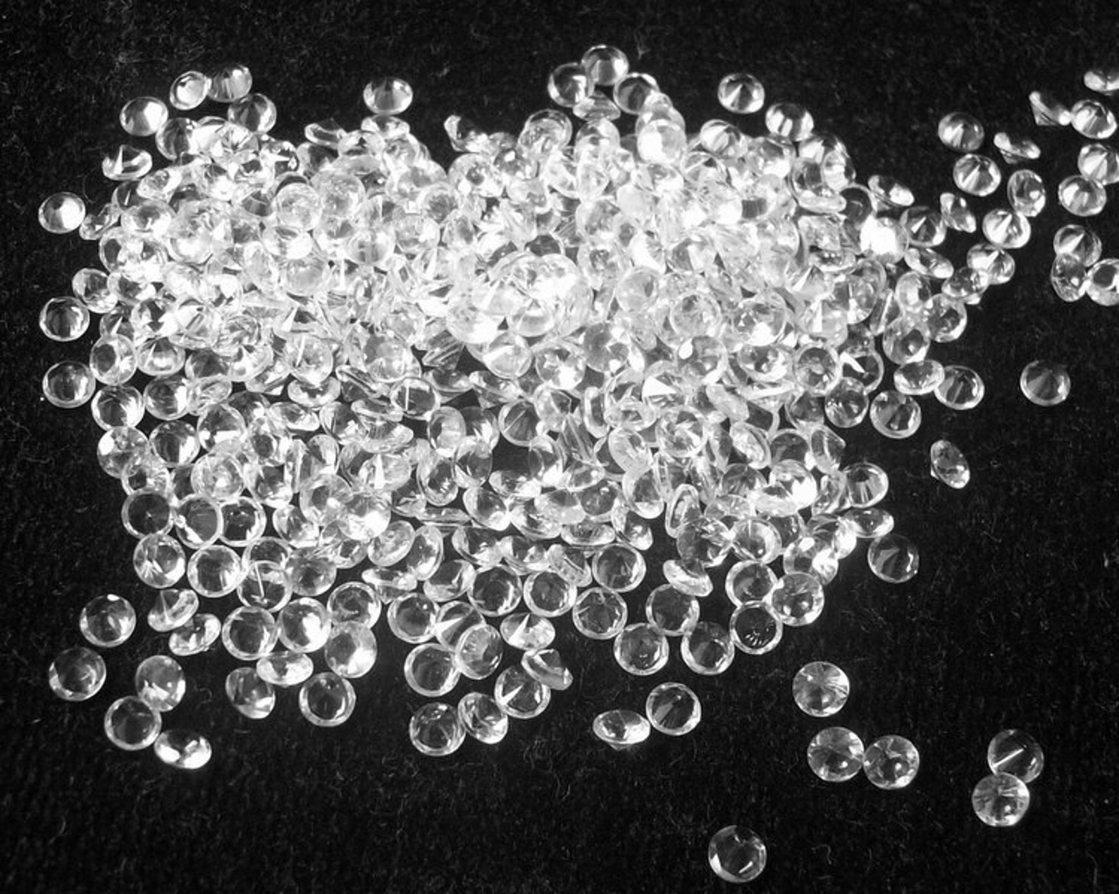 10 Pieces 3mm Crystal Quartz Faceted Round Gemstone 3mm Clear Etsy