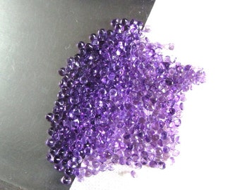 25 pieces 2mm Amethyst Faceted Round Loose Gemstone, Amethyst Round Faceted AAA Quality gemstone