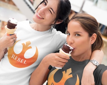 Rebel Alliance Symbol Shirt – Minimalist Star Wars Fan Tee