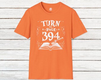 Turn to Page 394 T-Shirt: Potions Master Unisex Tee