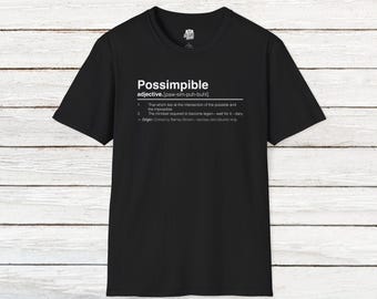 Possimpible Definition T-Shirt | How I Met Your Mother Fan Tee