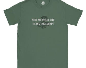 Strategic Planner Minimalist Tee - Dark Academia Serpent House Style - Fantasy Reader Shirt