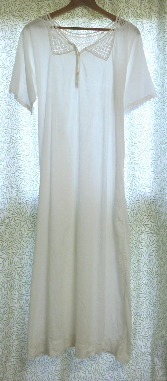 Sweet Antique Nightgown in Fantastic Shape Hand Cr