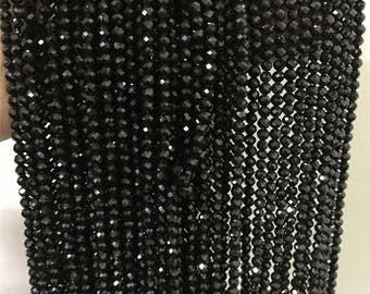 Black Spinel Fancy Shape faceted beads,Black spinel fancy beads,AAA quality faceted black spinel briolettes 10-11 mm 9 Inch