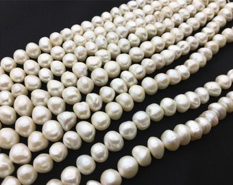 #51 Genuine Freshwater Pearl Metallic Gold Color Coin Shape Size 12-13 mm