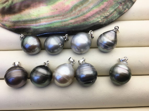 Gray tahitian pearls sale