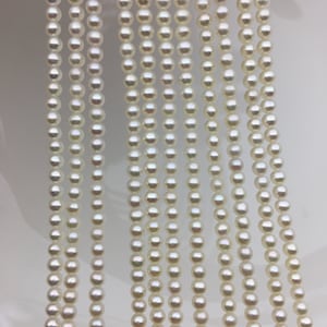 AAA+ 3-3.5mm white round freshwater pearls,white round pearl,pearl wholesale,RP3-3A-3