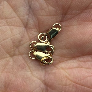 2pcs 14k goldfilled 3.5x8.5mm lobster clasp,AGF-CL-003