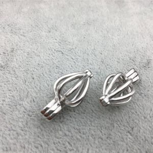 Sterling Silver or alloy plated Cage Necklace Minimalist Pendant Necklace Empty Cage,ASL-P-003