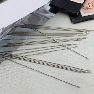 Big Eye Beading Needles by Beadsmith Large Hole Needle, Large Eye