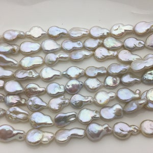 AAA 11-12mm White Drop Coin freshwater pearls,diy bead,flat round pearl bead,COIN12-3A-3-4