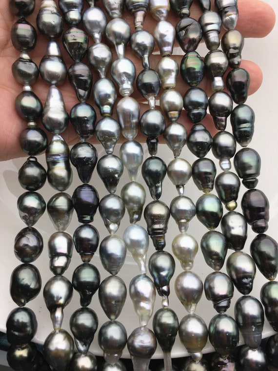 Gray tahitian best sale pearls