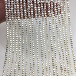 AAA 2.3-2.5mm white seed potato freshwater pearls,seed pearl,small size pearls bead wholesale,Wedding,Love,Happiness,birthday,CR2-3A-8