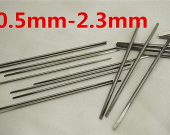 Perceuse à perles, taille au choix, aiguille en acier au tungstène pour percer les perles, perceuse à perles, forets, 0,8 mm, 1,8 mm, 2,0 mm, 2,2 mm, 3,0 mm, A-OTH-1