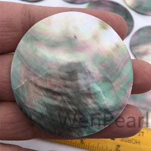 AAA good quality 5cm blacklip mother of pearl shell natural cut,ASH-016