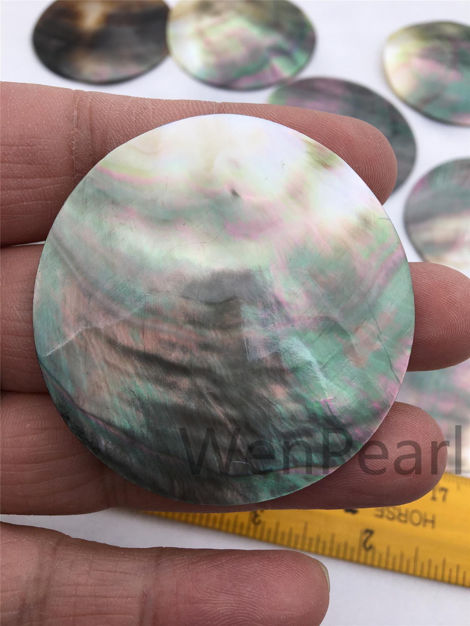 AAA Good Quality 5cm Blacklip Mother of Pearl Shell Natural
