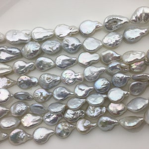 AA 11-12mm White Drop Coin freshwater pearls,diy bead,flat round pearl bead,COIN12-2A-2-22