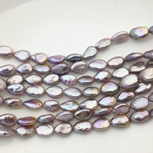 AAA 9-11mm Purple Drop Coin freshwater pearls,diy bead,flat round pearl bead,COIN12-2A-2-7