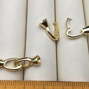 1pc Silver / Gold Color Sterling Silver Clasps,WHOLESALE,ASL-CL-019