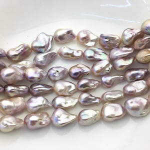 AA 13-18 mm natürliche Farbe lila Regenbogen Flammenkugel Perle, FL15-2A-5-28
