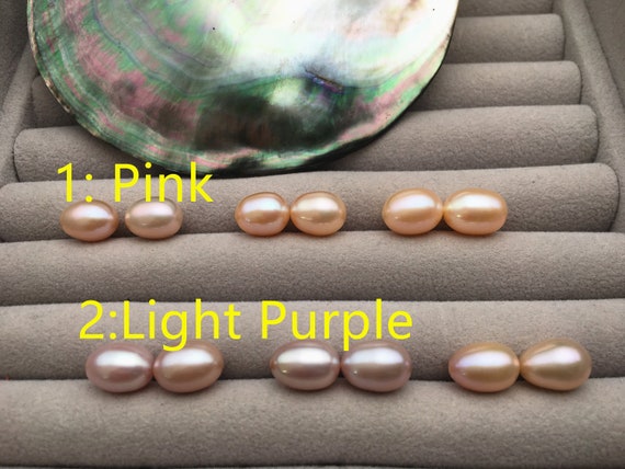 8.5-9.5mm purple button freshwater pearls,,purple Rondelle Beads AA 