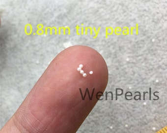 AAA 0.8-1mm white near round freshwater seed pearls,no hole,Cultured pearl,diy pearl beads,Happiness,birthday,RP1-3A-5