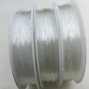 0.6mm elastische Schnur, 0.7mm, 0.8mm, starke dehnbare elastische Schnur, Kristallperlenschnur, Kristallfaden