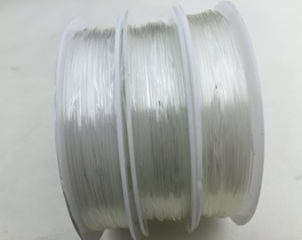 0.6mm Elastic String, 0.7mm,0.8mm,Strong Stretchy Elastic String, Crystal Beading Cord Line, Crystal Thread