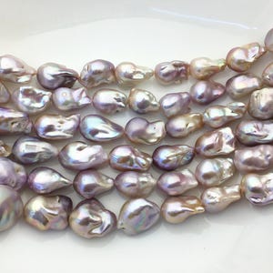AA 13-17 mm natürliche Farbe lila Regenbogen Flammenkugel Perle, FL15-2A-5-27