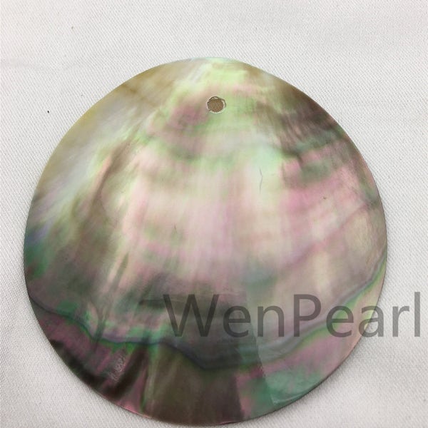 AAA good quality 5cm blacklip mother of pearl shell natural cut,ASH-007