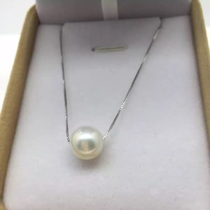 AAA 8.5-9mm round pearl necklace,handmade,pearl necklace,Faith Jewelry,Pearl Jewelry,pearl necklace,bridal set,bridal jewelry,NC1-006