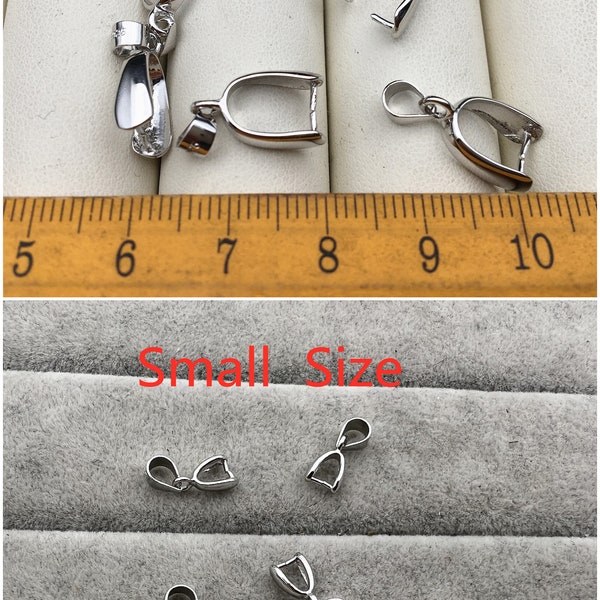 5pcs S925 sterling silver pendant hook, for pendant,for DIY,wholesale,ASL-P-013