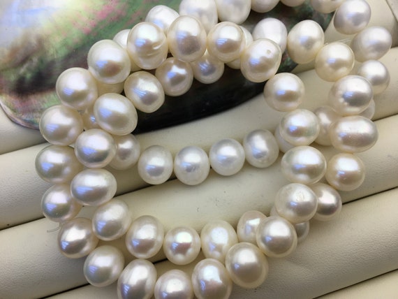 Buy Grey Pearl Bracelet,10mm Silver Gray Baroque Pearl Bracelet,irregular Pearl  Bracelet,wedding Jewelry Bridesmaid Bracelet,christmas Gift Online in India  - Etsy