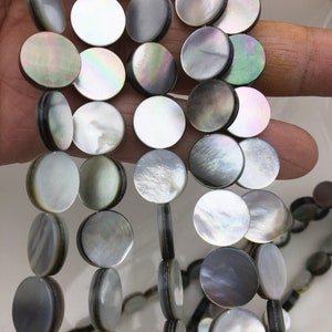 AAA 8-18mm Natural Tahitian Shell Round Shape Loose Beads,GSHE-TH-004