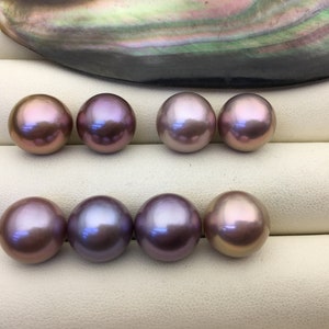 2.5-3mmm Seed Pearls, White Small Pearl Bead, Fresh Water Button Pearl,  Genuine Natural Color Tiny Pearl Bead Supplies, FS430-WS 