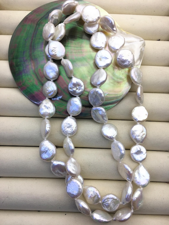 Filo Di Perle Giapponesi Akoya Naturali 7.00-7.50 Mm South Sea