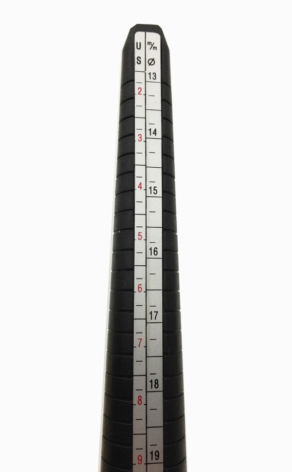 Medidor de mandril de anillo de plástico, herramienta de vara de medir,  fabricación de joyas DIY, A-OTH-014 -  México