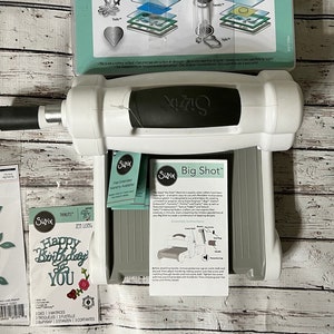 SIZZIX Big Shot Machine Die Cutting Scrapbooking Card Making With