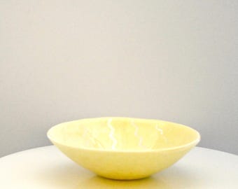 Fused Glass Looks Like Marble Bowl