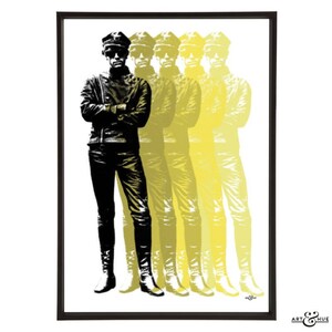 Mr Sloane Stylish pop art of Joe Orton's stage play adapted for film with Peter McEnery dressed in his chauffeur leather outfit & cap image 8