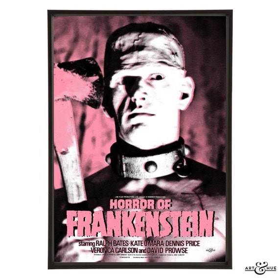 Horror of Frankenstein Pop Art With David Prowse as the - Etsy Denmark