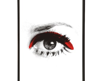 Eye Beauty Pop Art Print - Glamour