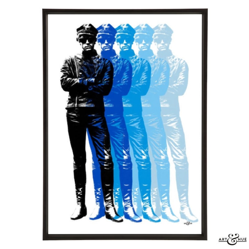 Mr Sloane Stylish pop art of Joe Orton's stage play adapted for film with Peter McEnery dressed in his chauffeur leather outfit & cap image 4