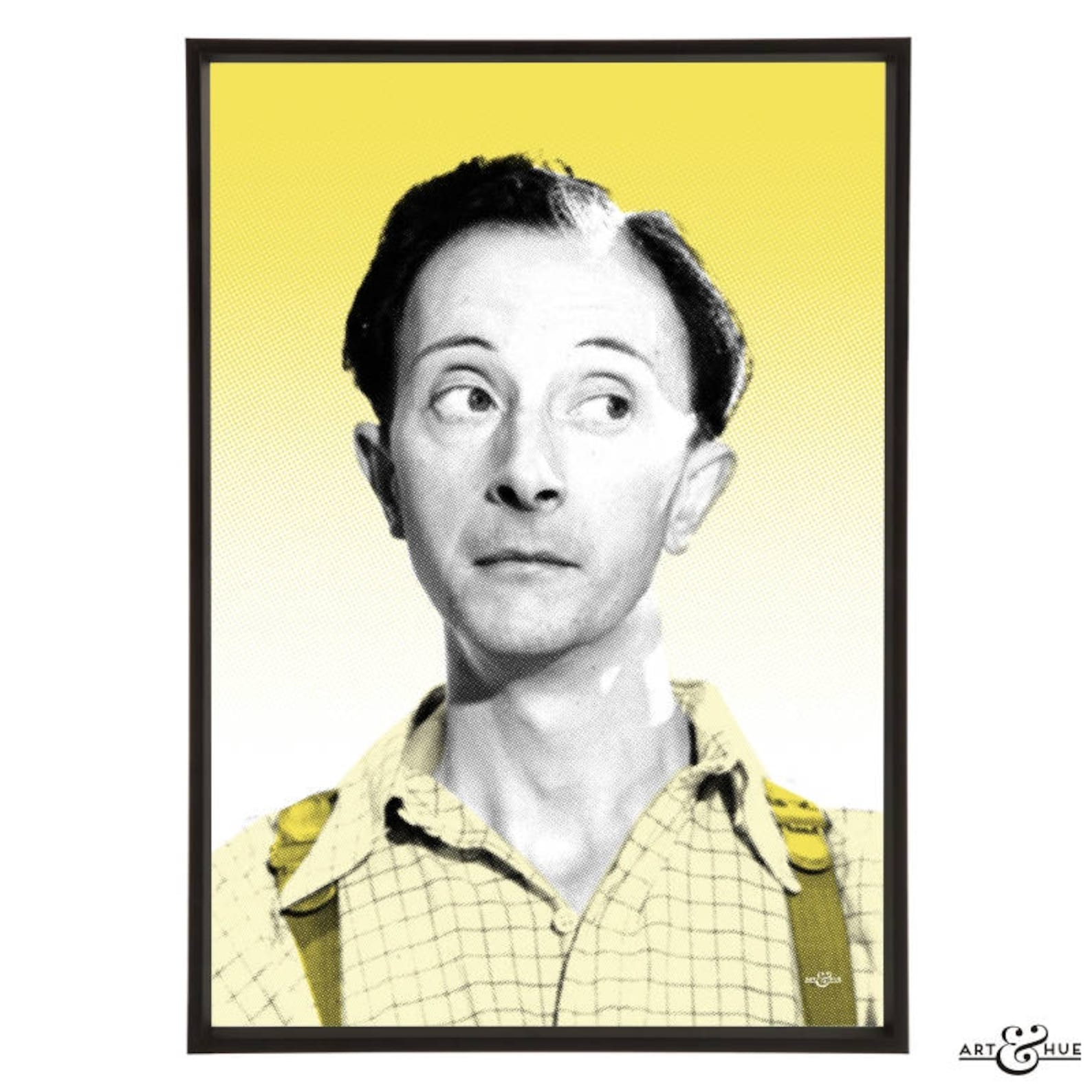 Charles Hawtrey Pop Art Portrait von Charles Hawtrey dem Etsy.de