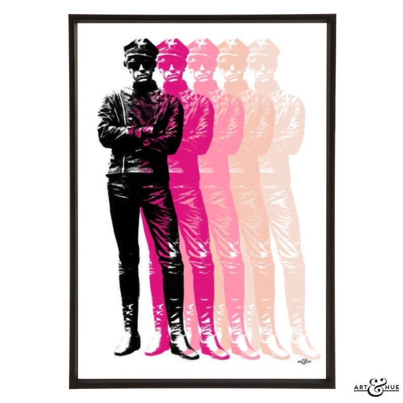 Mr Sloane Stylish pop art of Joe Orton's stage play adapted for film with Peter McEnery dressed in his chauffeur leather outfit & cap image 6
