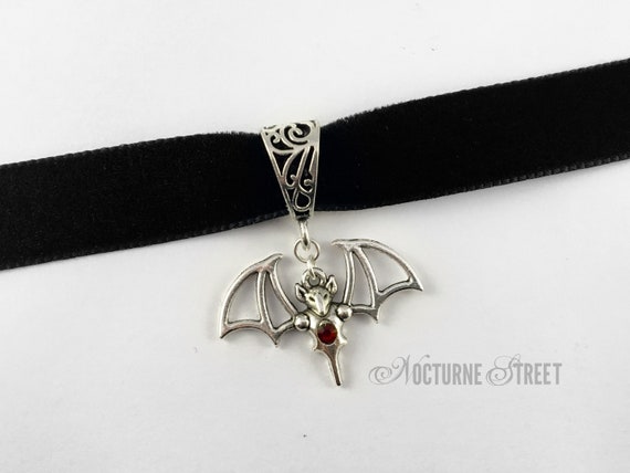 Bat choker necklace hotsell
