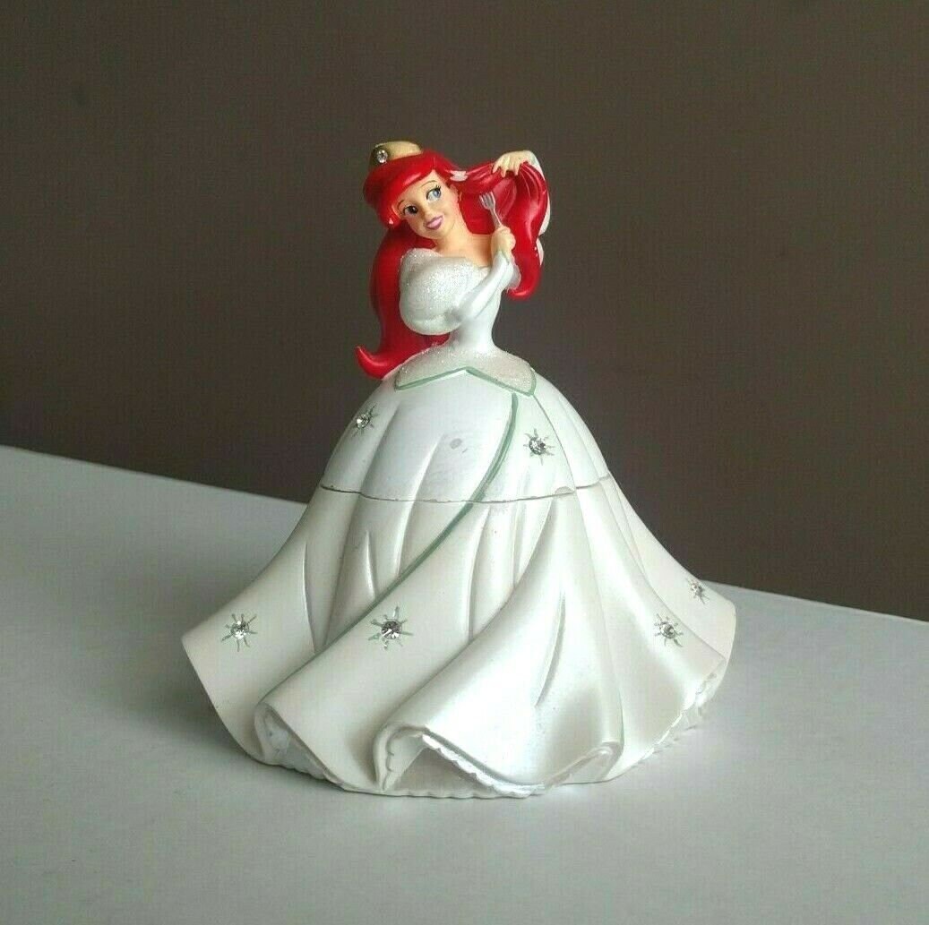 Vintage 90s Disney World Ariel Little Mermaid Ceramic Figure Etsy