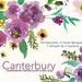 30 Floral Elements, 5 bouquets, 1 wreath and 1 garland, purple flowers, watercolor flowers, diy clip art, violet- Canterbury