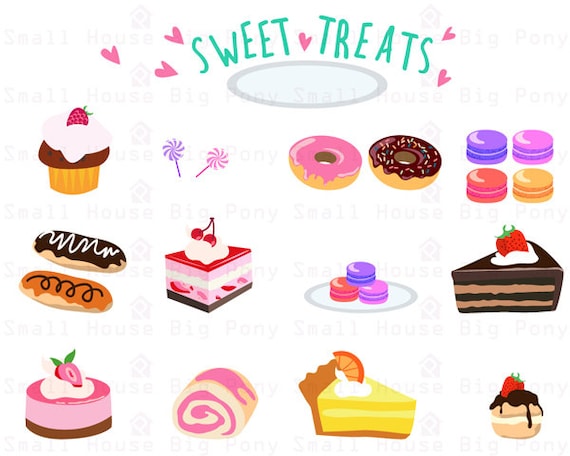 Sweet Treats Cake Clips Sweet Treats Cake Clips