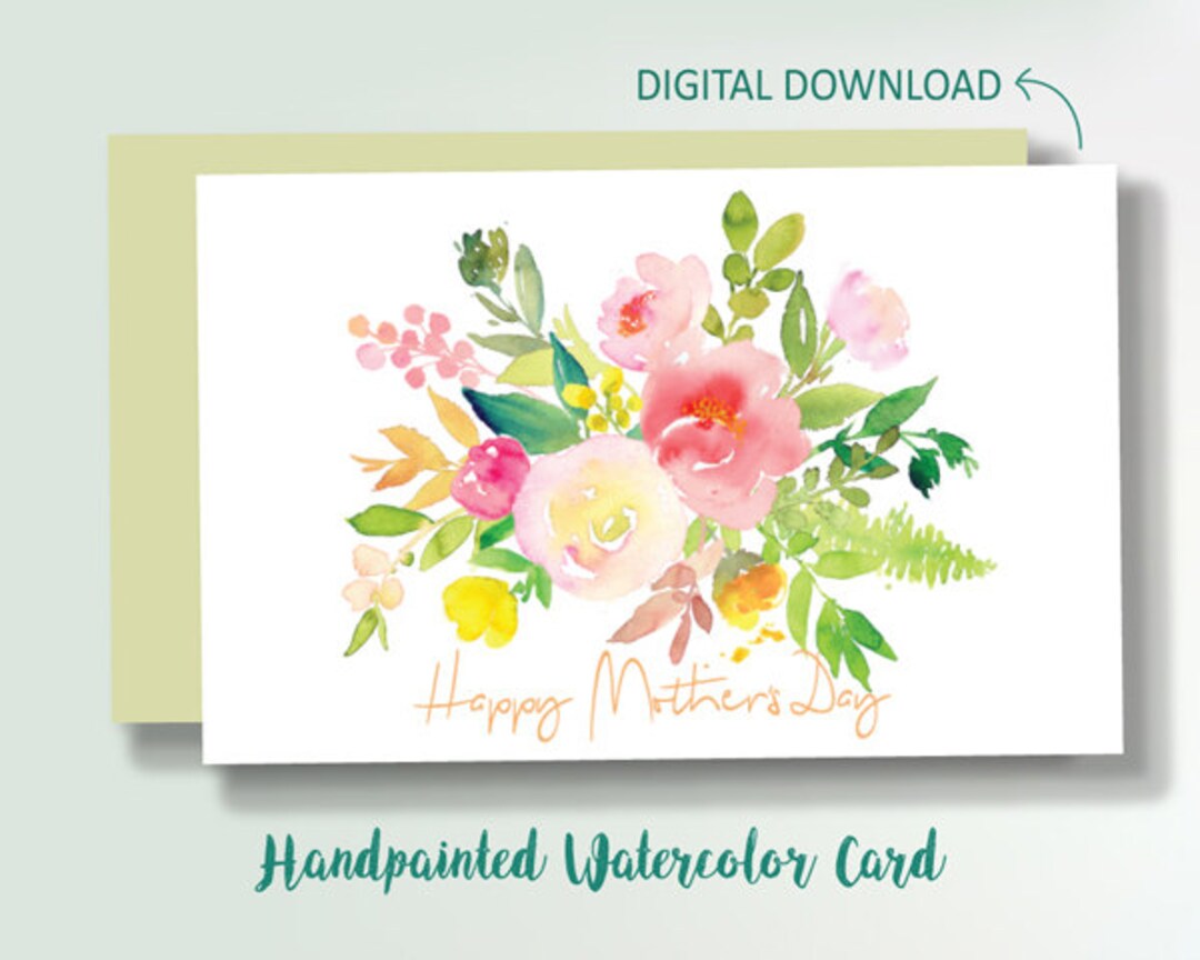 16+ Mothers Day Flower Cards